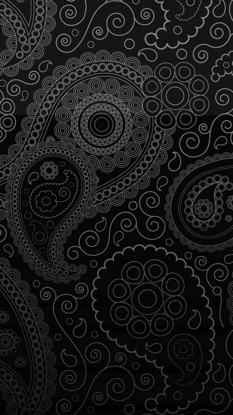 Free download Dark Curly Pattern iPhone 6 Wallpaper HD Wallpaper and iPhone 6 [750x1334] for your Desktop, Mobile & Tablet. Explore Dark iPhone 6 Wallpaper. Dark Knight iPhone Wallpaper