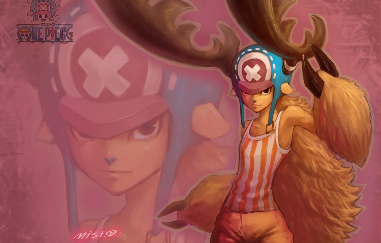 Wallpaper hat, boy, art, horns, One Piece, fawn, adorable, Tony