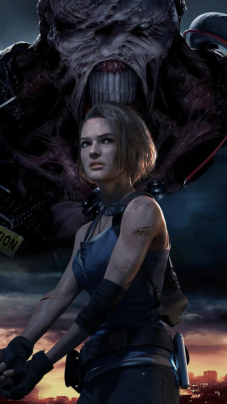 HD wallpaper: Jill Valentine, Nemesis, Resident Evil