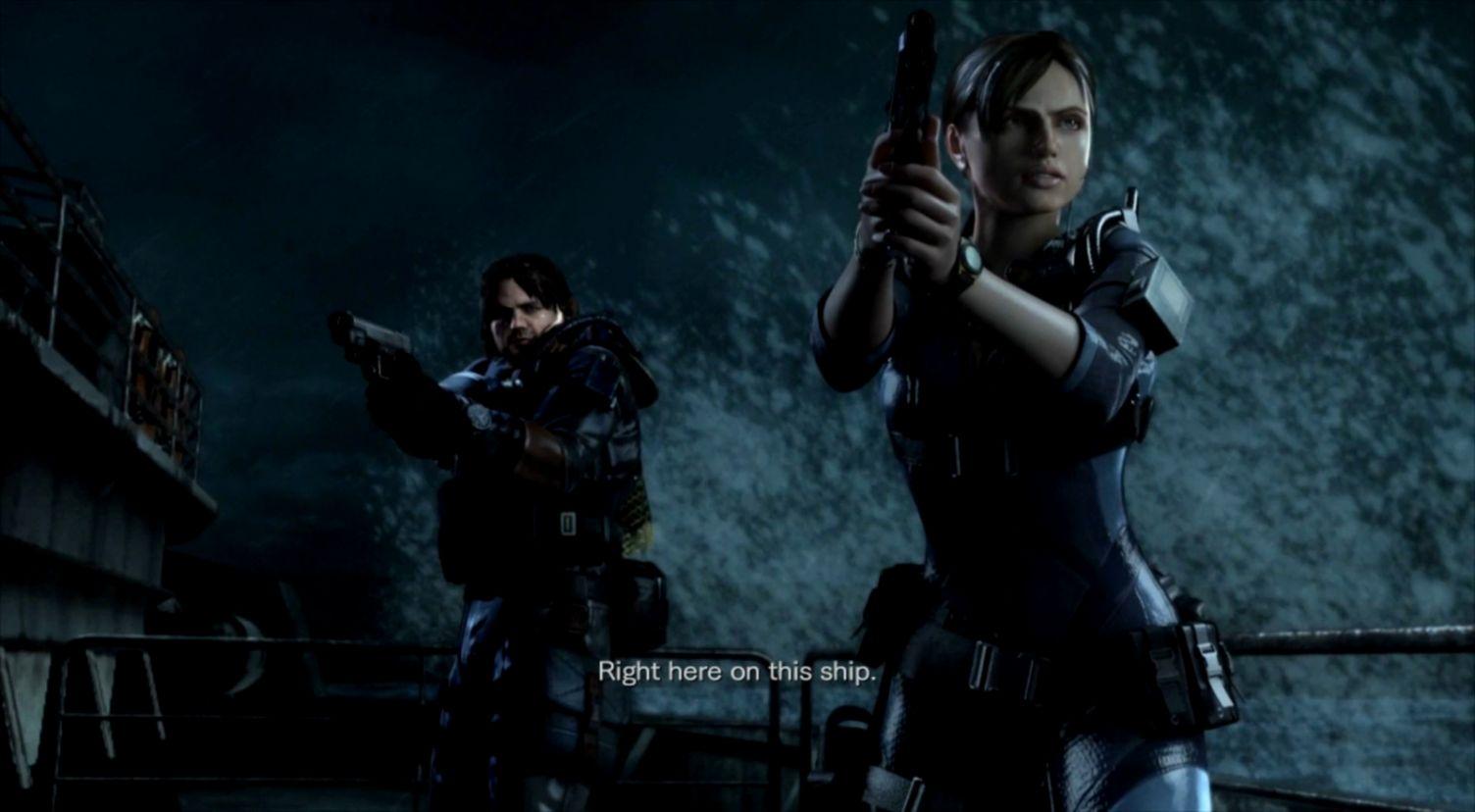 Jill Valentine Parker Luciani Resident Evil Revelations