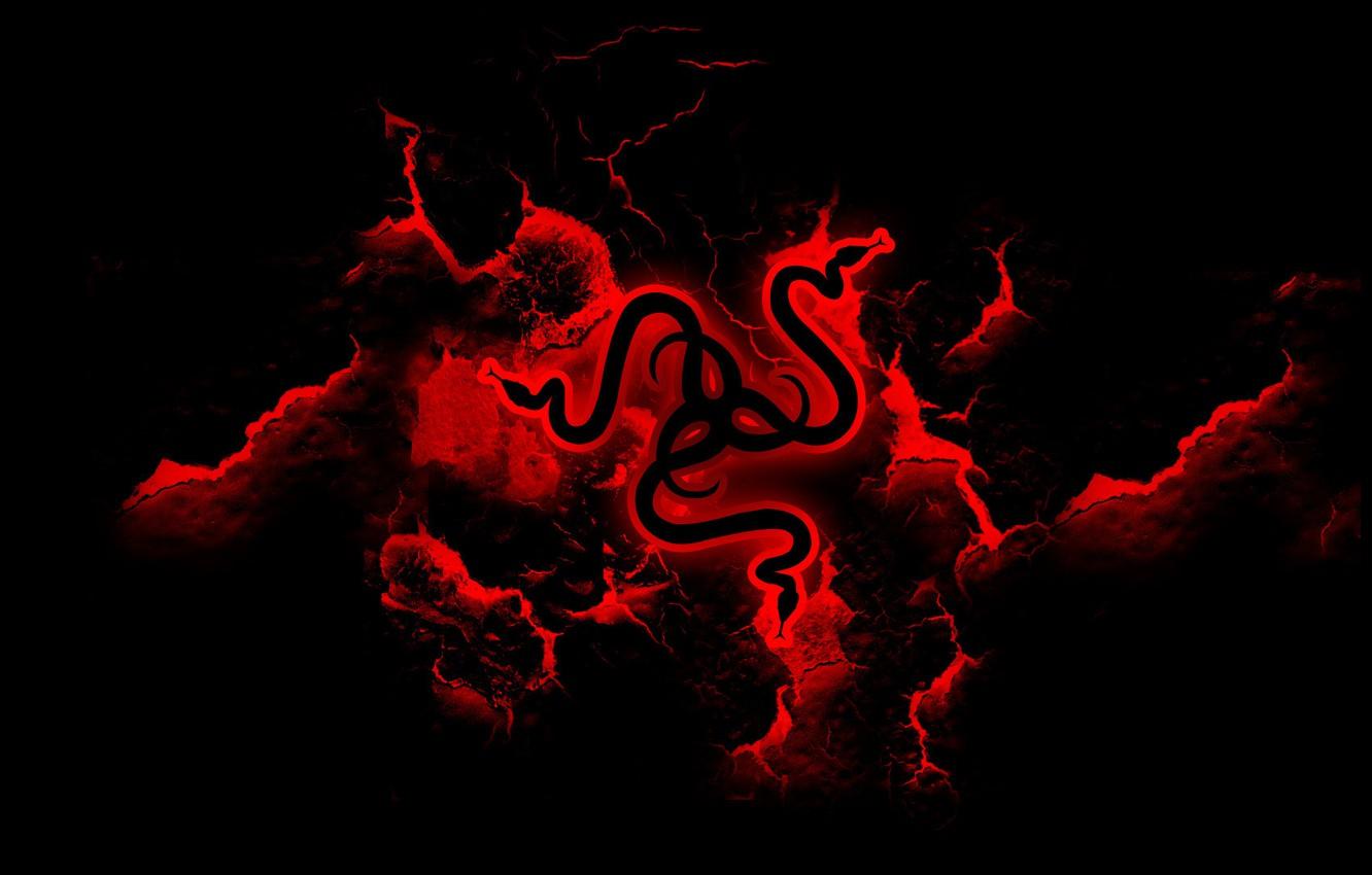Wallpaper Red, Logo, Razer, Desktop Wallpaper image