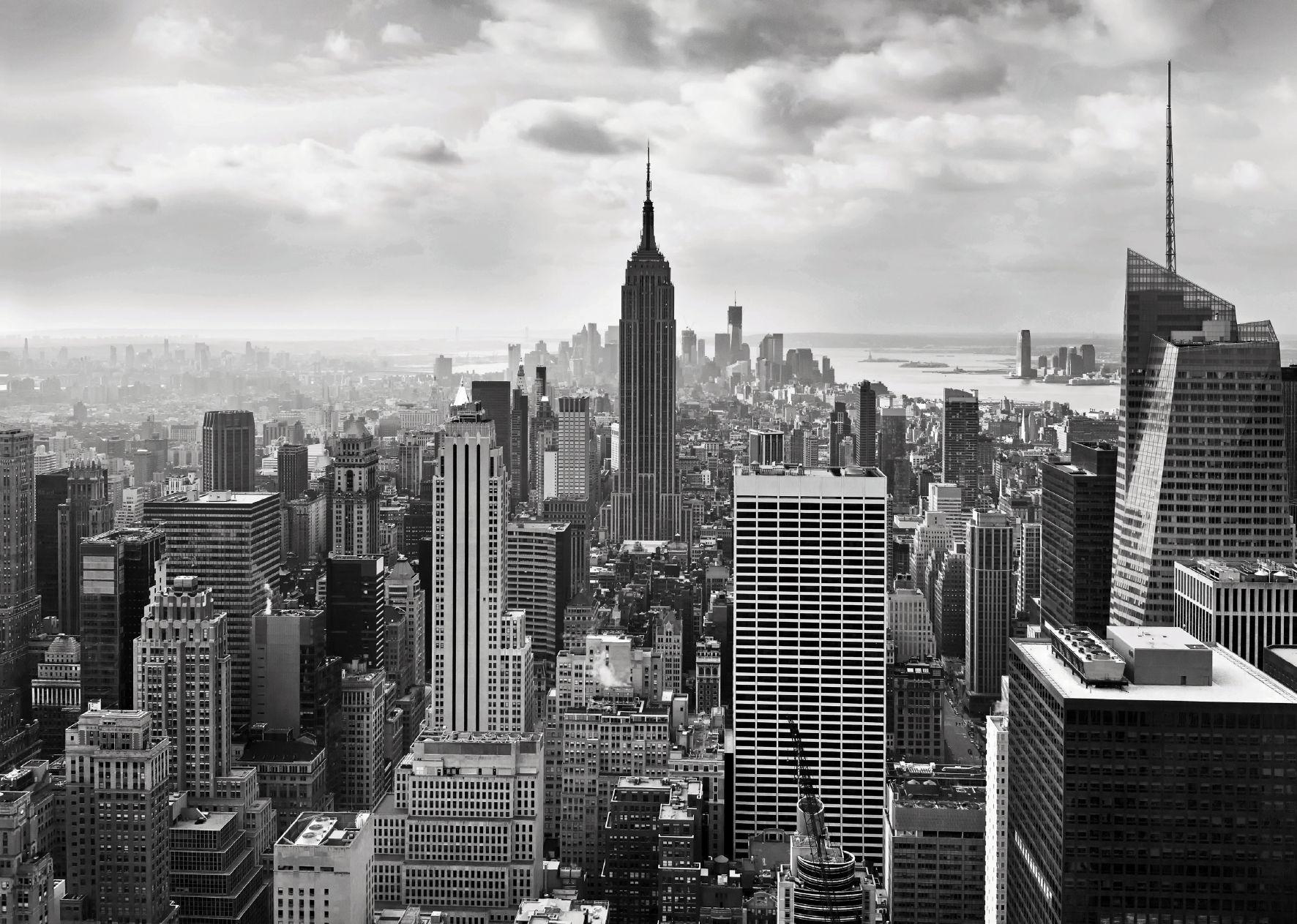 New York Black and White Wallpaper Free New York