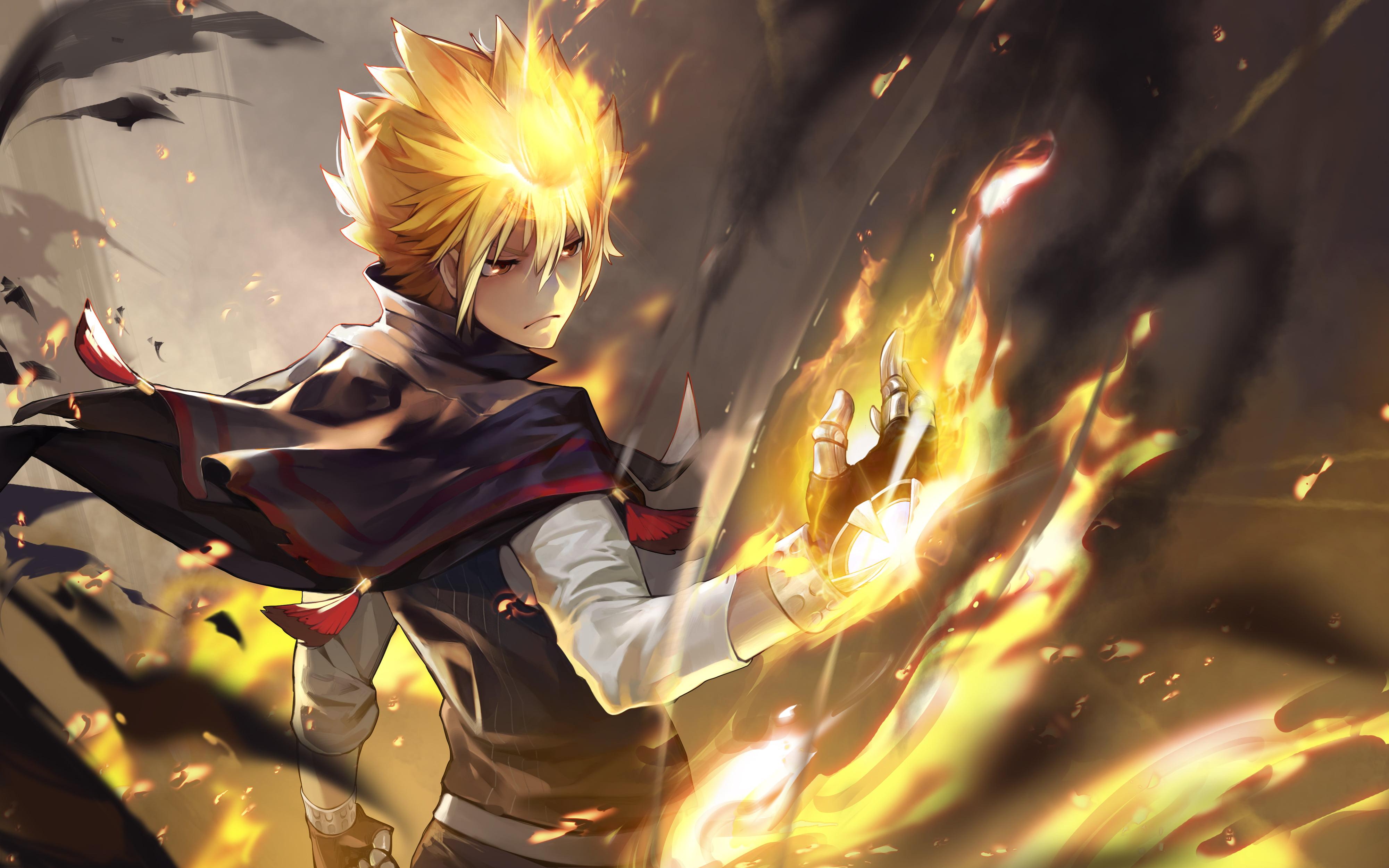 Fire Anime Wallpapers - Wallpaper Cave