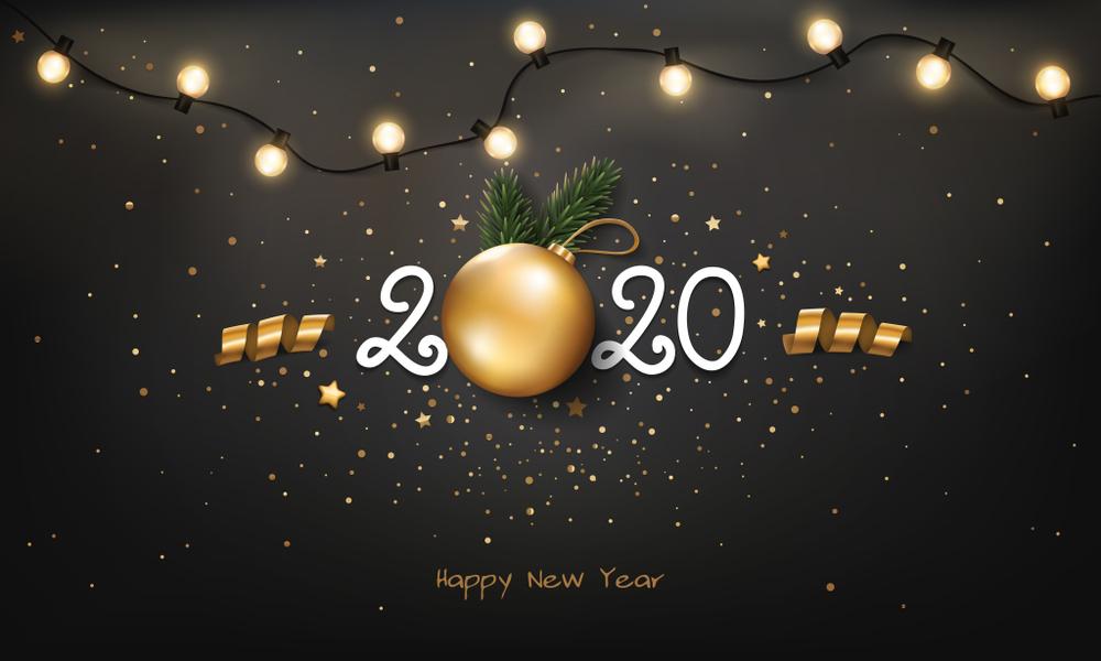 happy new year wallpaper in HD. Wallpapercap.co New Year 2020 UHD Wallpaper