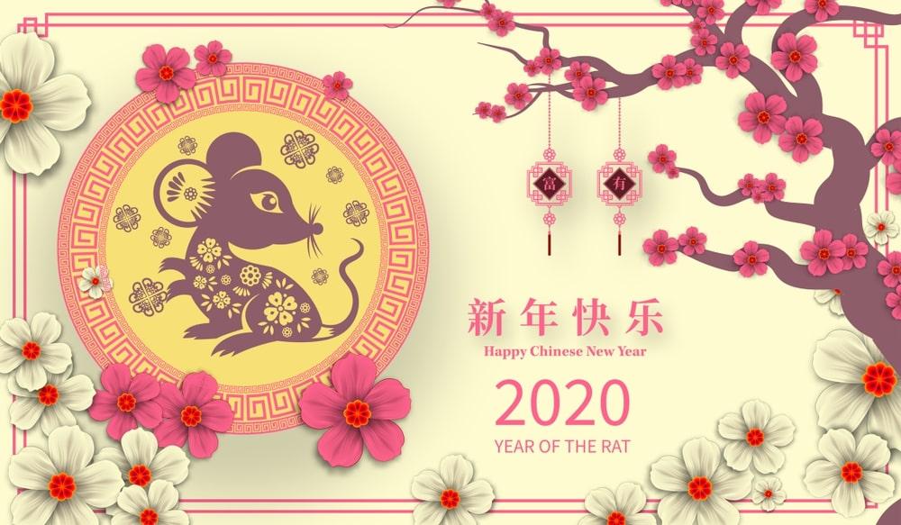 Year of the Rat New Year 2020 Image CLUB Chinese New Year 2020 HD Wallpaper