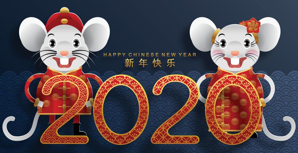 Happy Chinese New Year wallpaper 2020 Chinese New Year 2020 HD Wallpaper