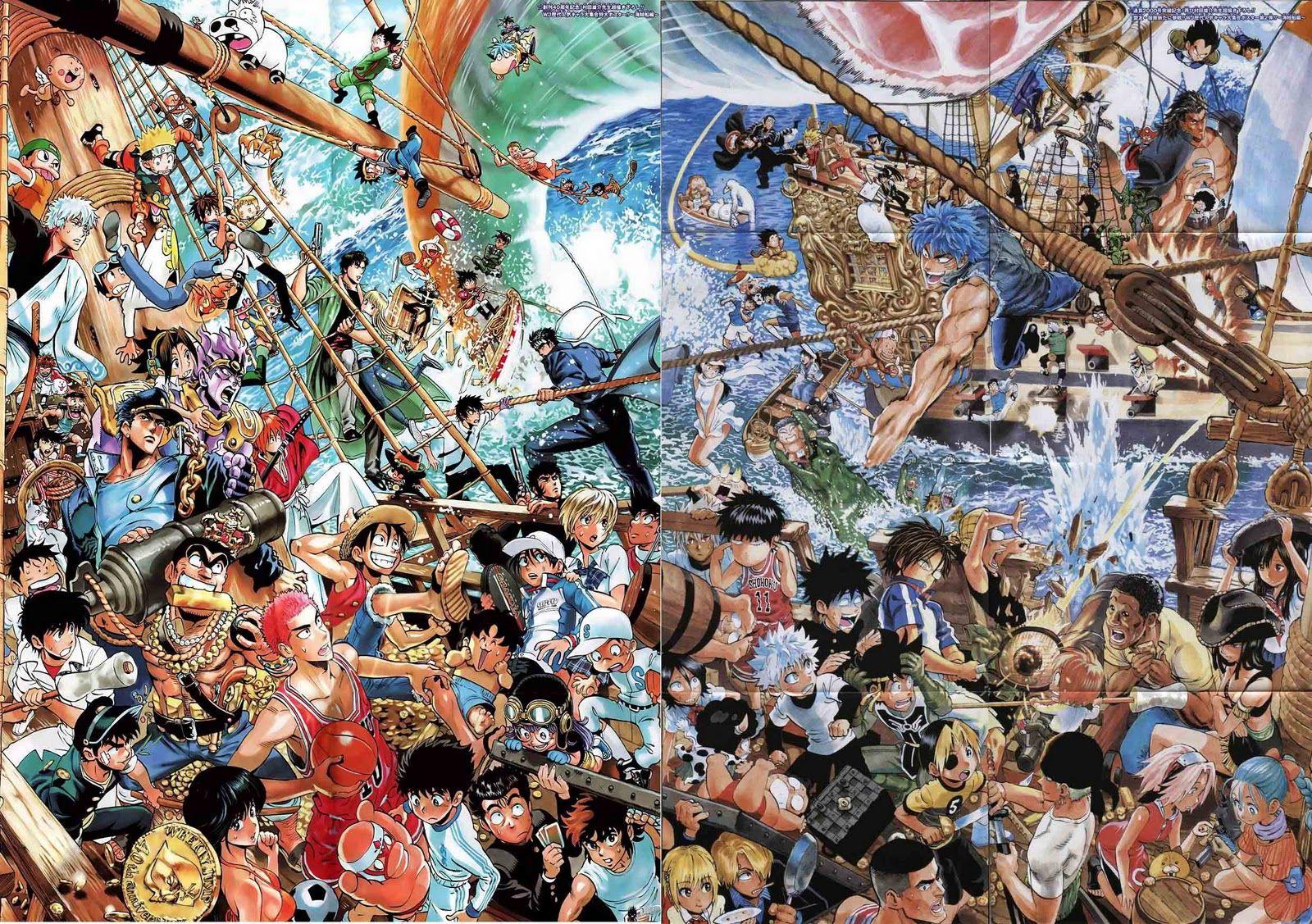 Weekly Shōnen Jump Manga Artists. Manga artist, Anime fight