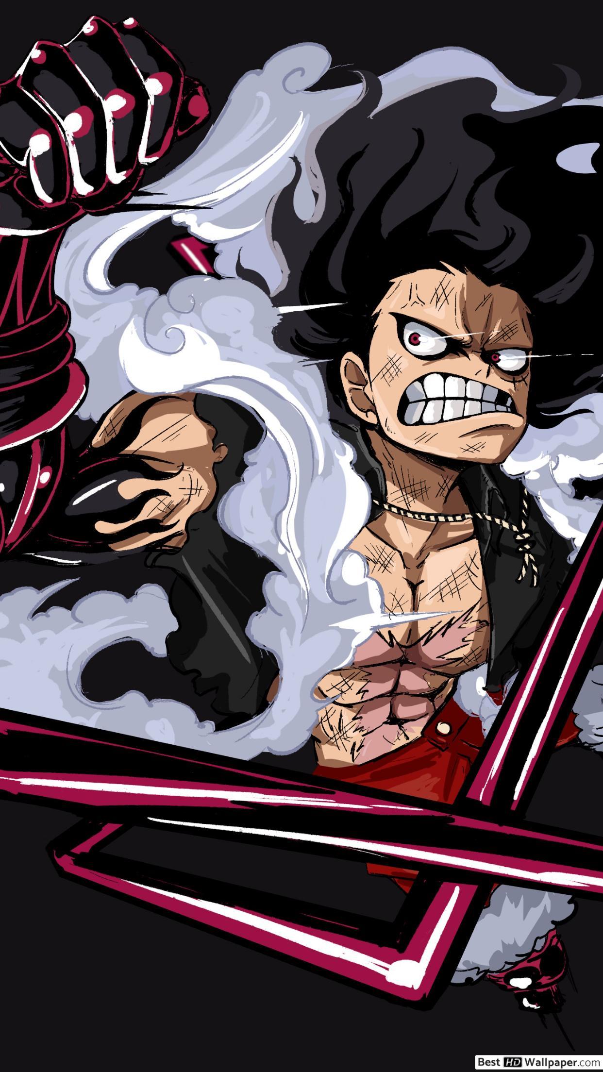 One Piece D. Luffy Gear Four Snakeman HD wallpaper download