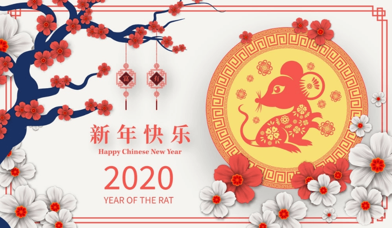 Chinese New Year 2020 Singapore. New Year 2020 HD Wallpaper. Chinese New Year Wallpaper