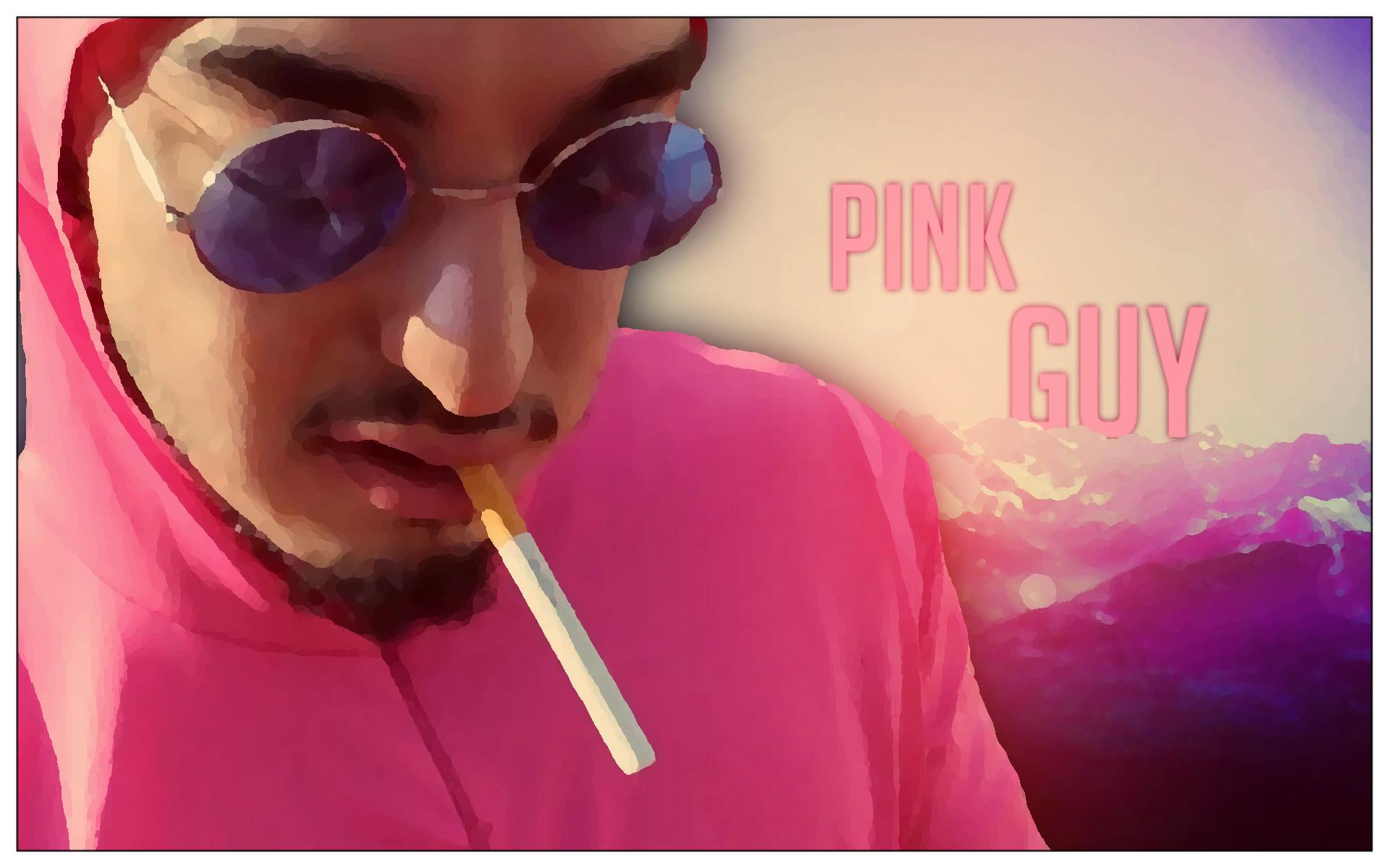Pink Guy Wallpaper