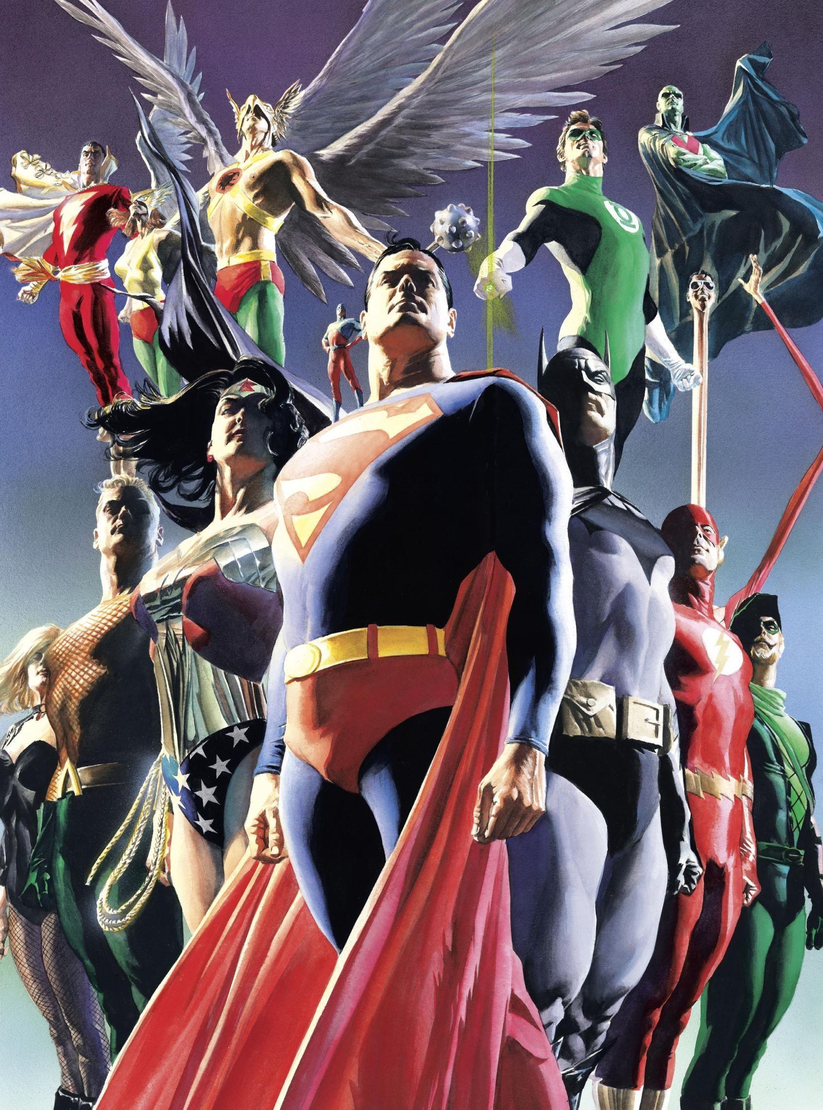 Alex Ross Justice League Wallpaper