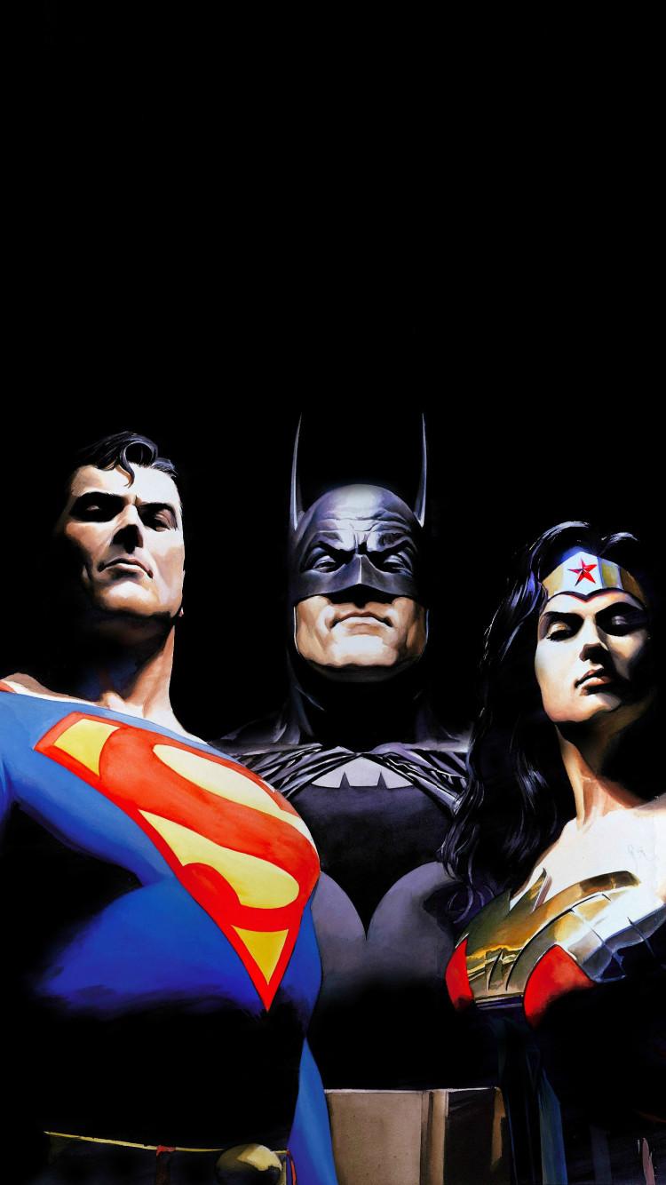 Alex Ross Justice League Artwork iPhone iPhone