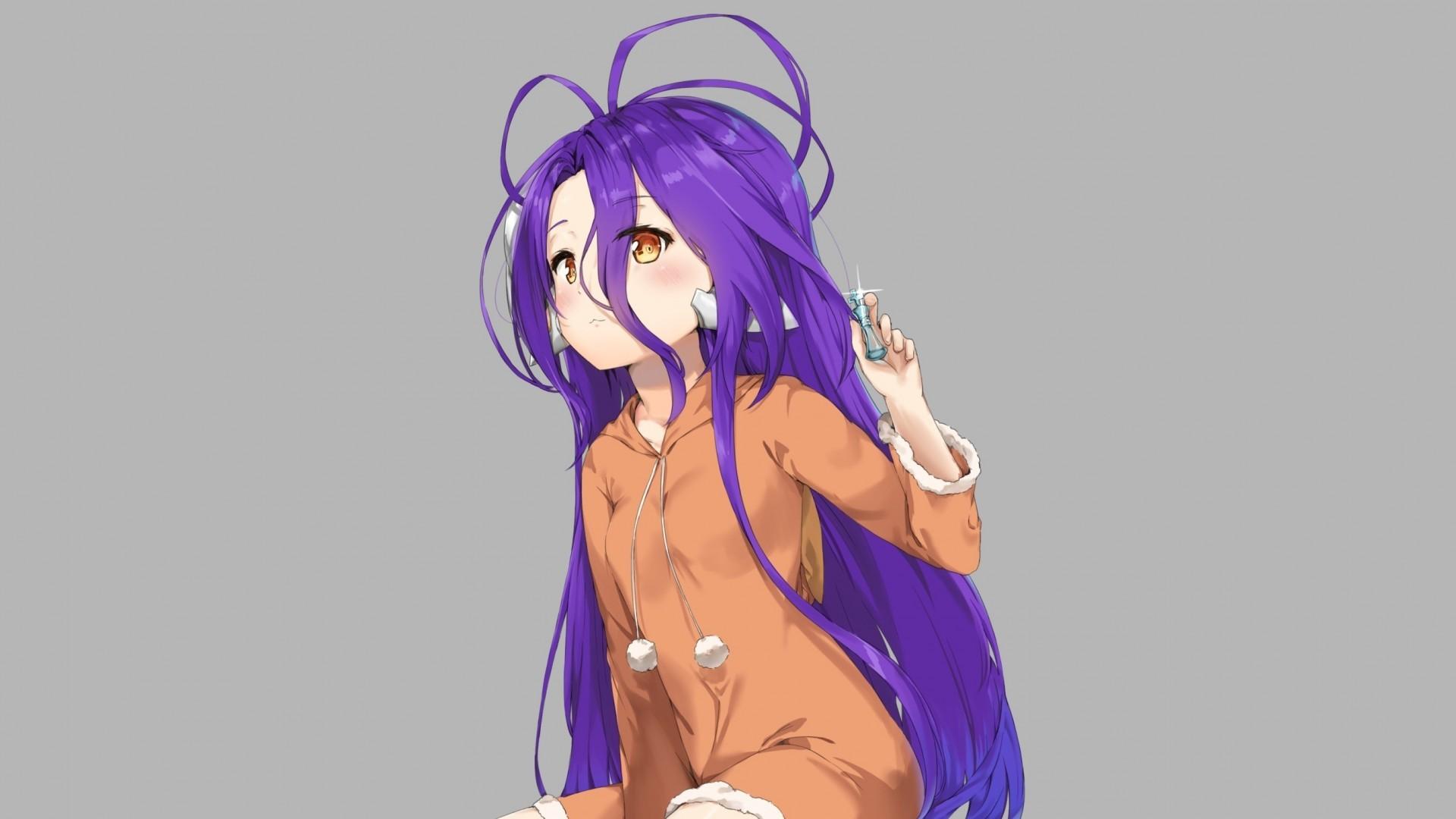 Download 1920x1080 Shuvi Dola, No Game No Life, Loli, Purple