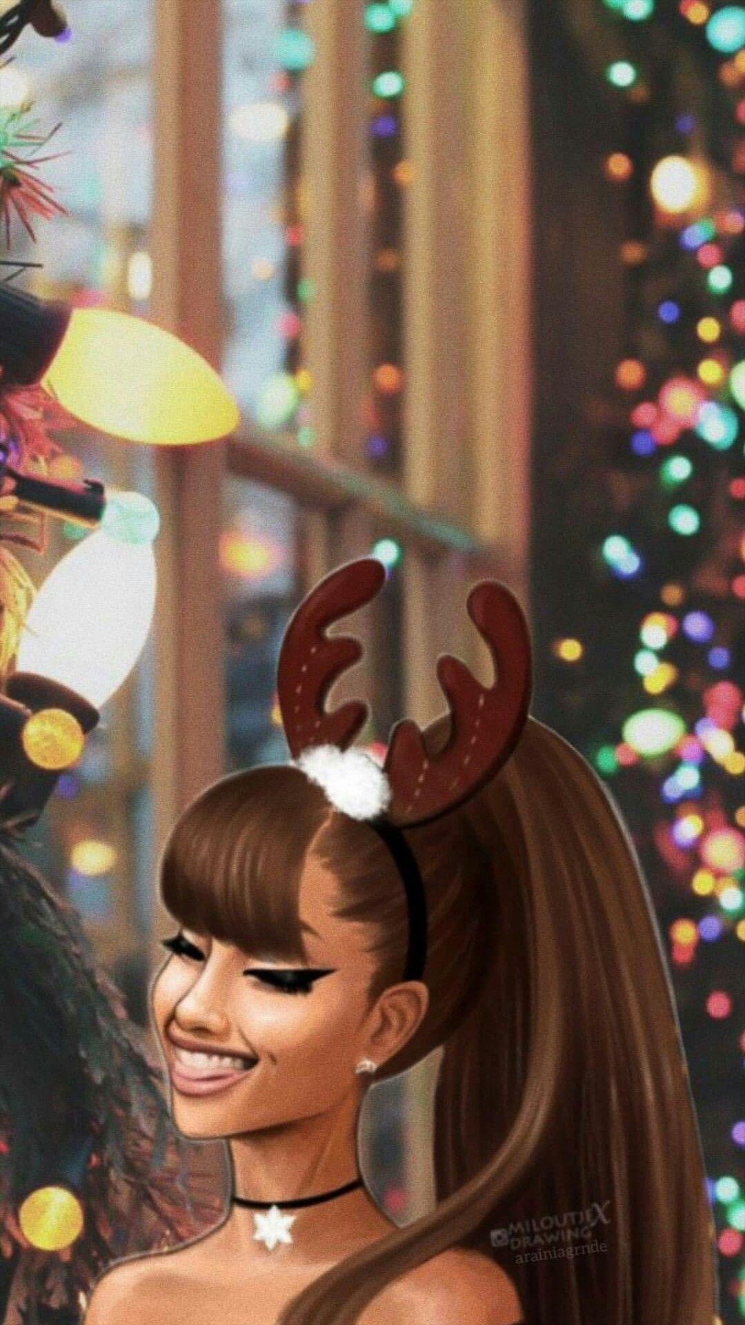 Ariana Grande Christmas Wallpapers - Wallpaper Cave