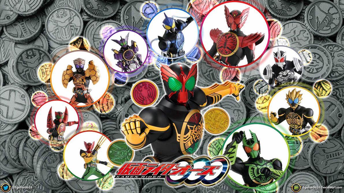 Kamen Rider OOO Wallpaper by egallardo26. Kamen rider ooo