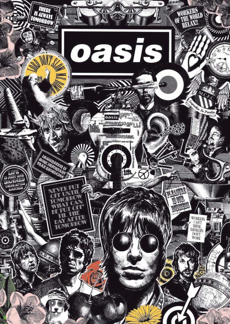 Oasis Band Wallpapers Wallpaper Cave