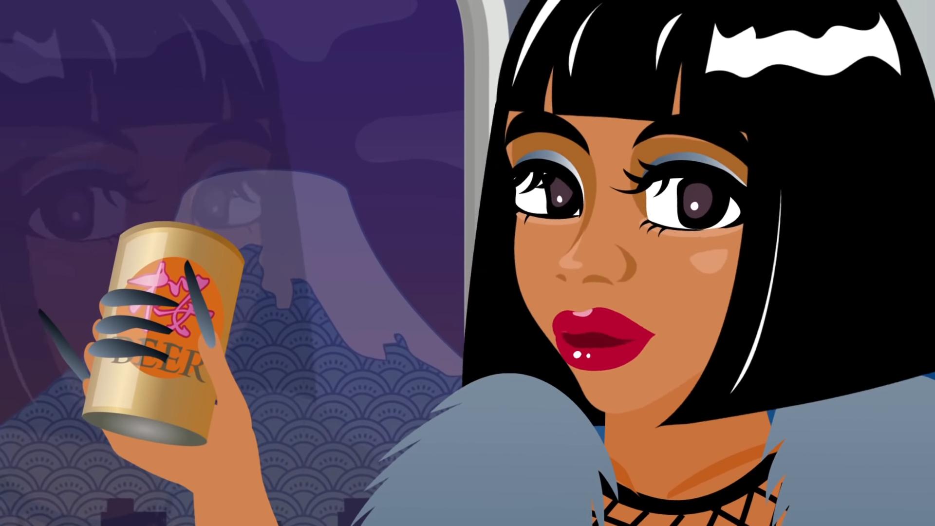 Cardi B has a new anime video for “I Like It.”