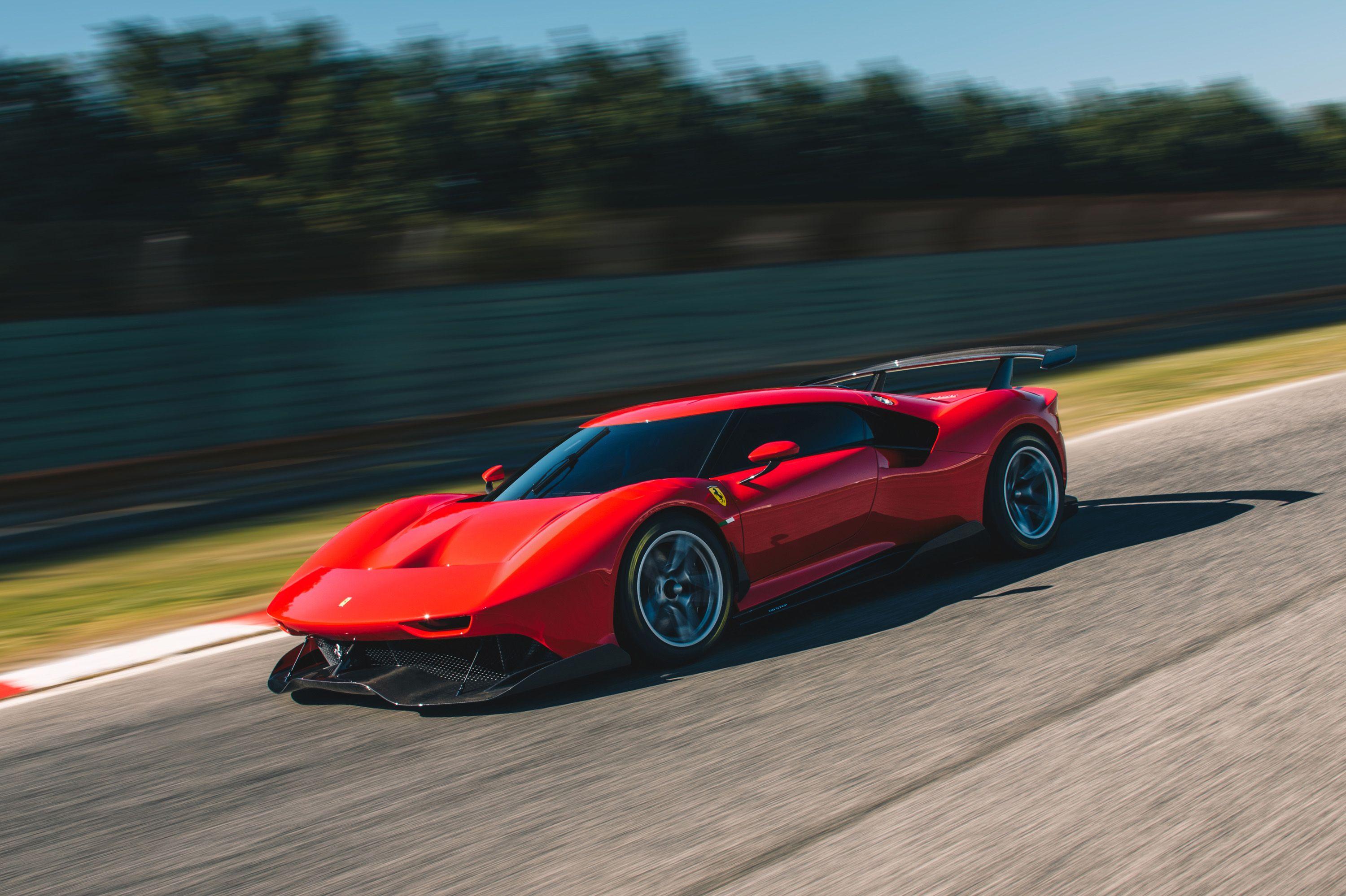 The Ferrari P80 C Is A Track Only Homage To 1960s Prototypes