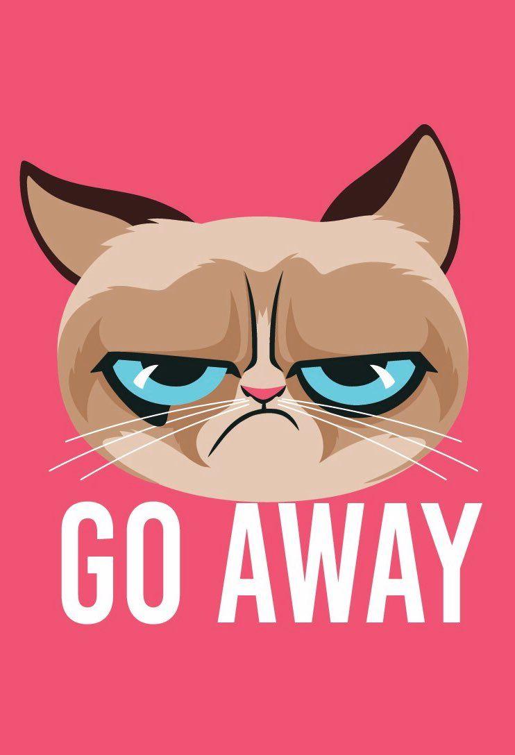 Grumpy Cat On Twitter Cat Wallpaper iPhone
