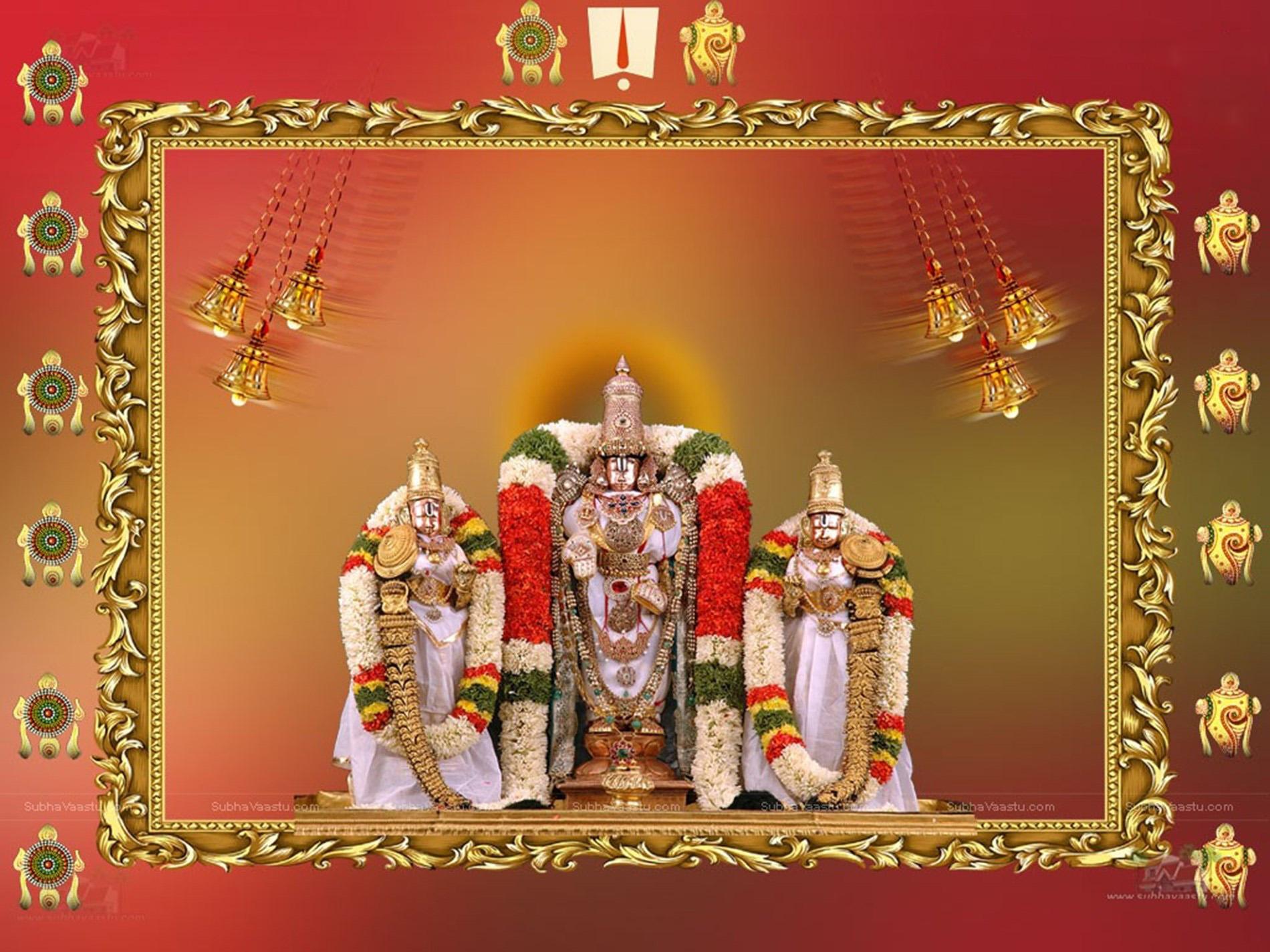 Tirumala Sri Venkateswara Image Wallpaper Hindu God