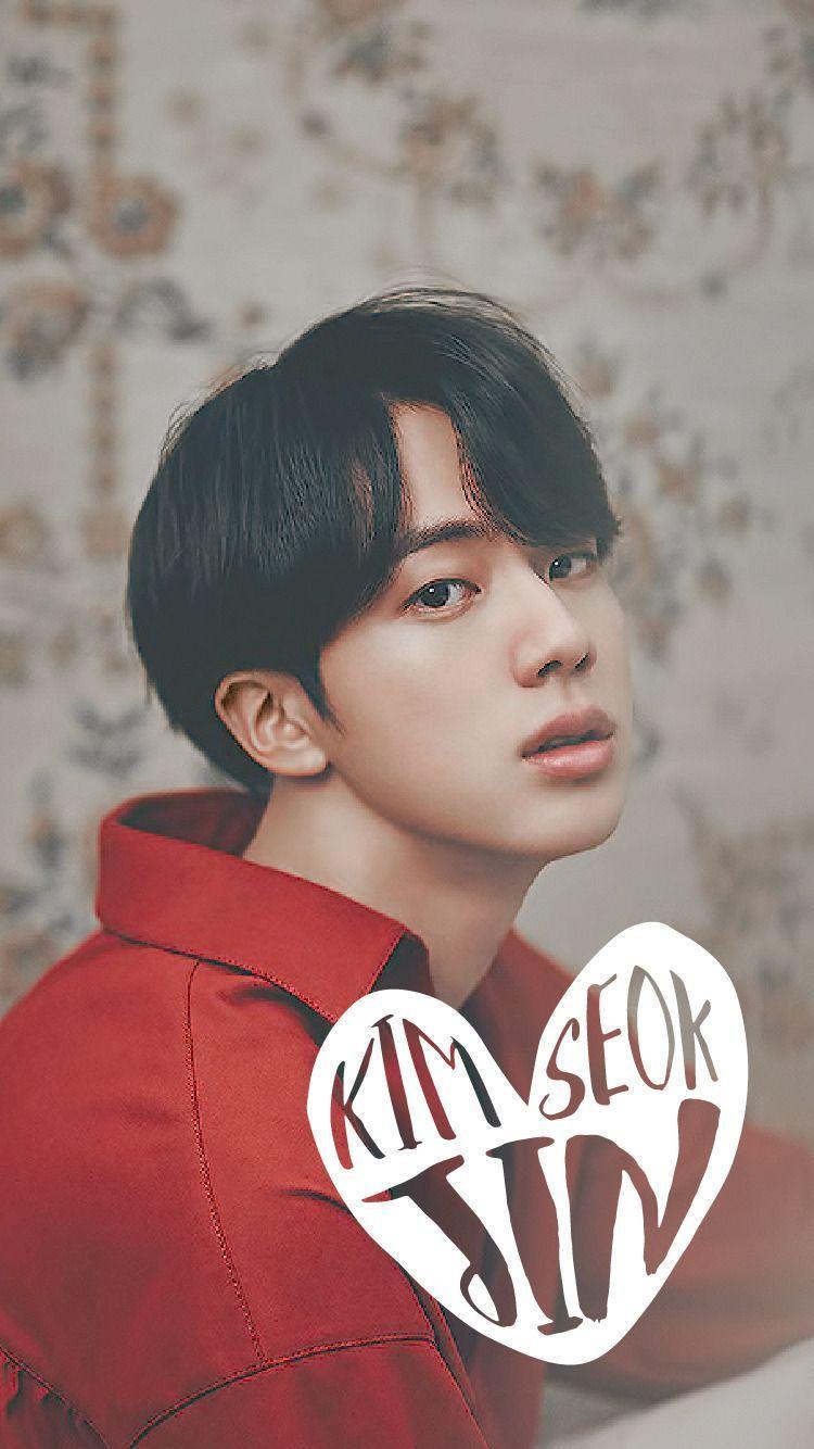 Download Kim Seok Jin With Earrings Wallpaper