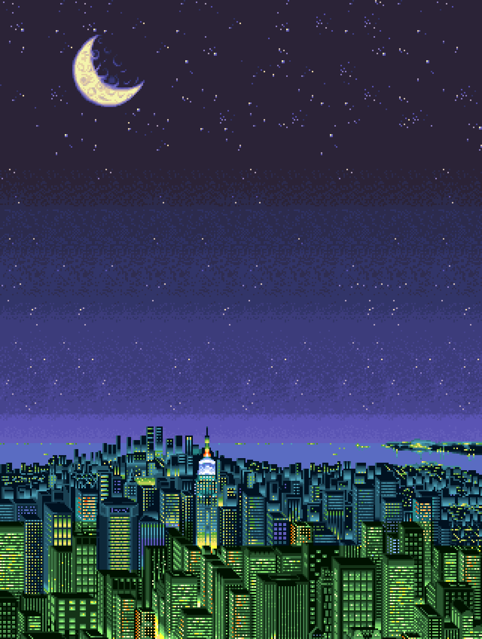 Tatsumi Osaka. Pixel City, Pop Art Wallpaper, Pixel Art