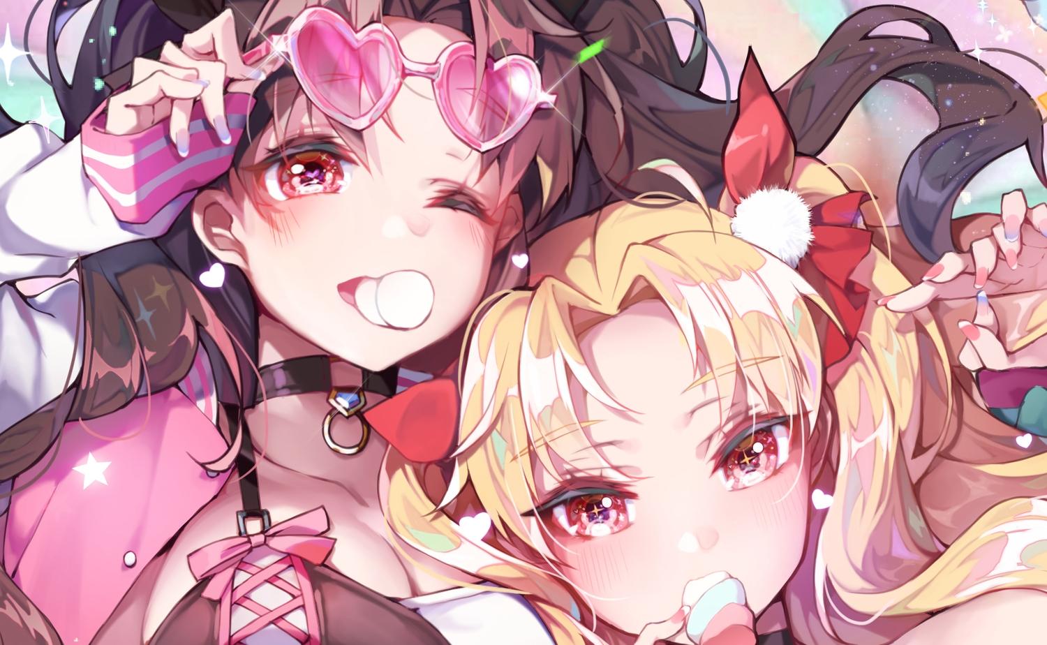 2girls Close Ereshkigal (fate Grand Order) Fate Grand Order