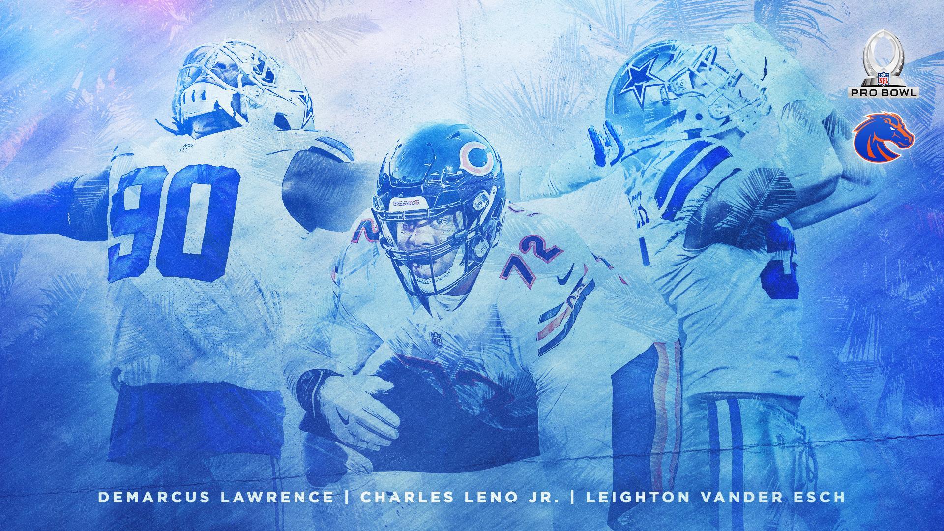 Lawrence, Leno, Vander Esch In Action At Sunday's NFL Pro