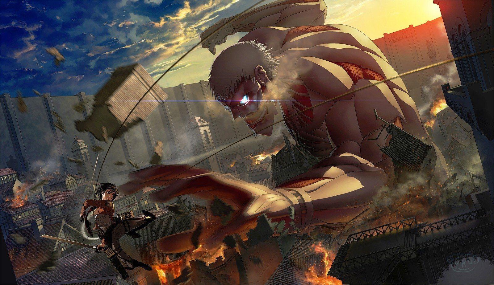 Attack On Titan Anime Wallpaper Free Attack On Titan Anime Background