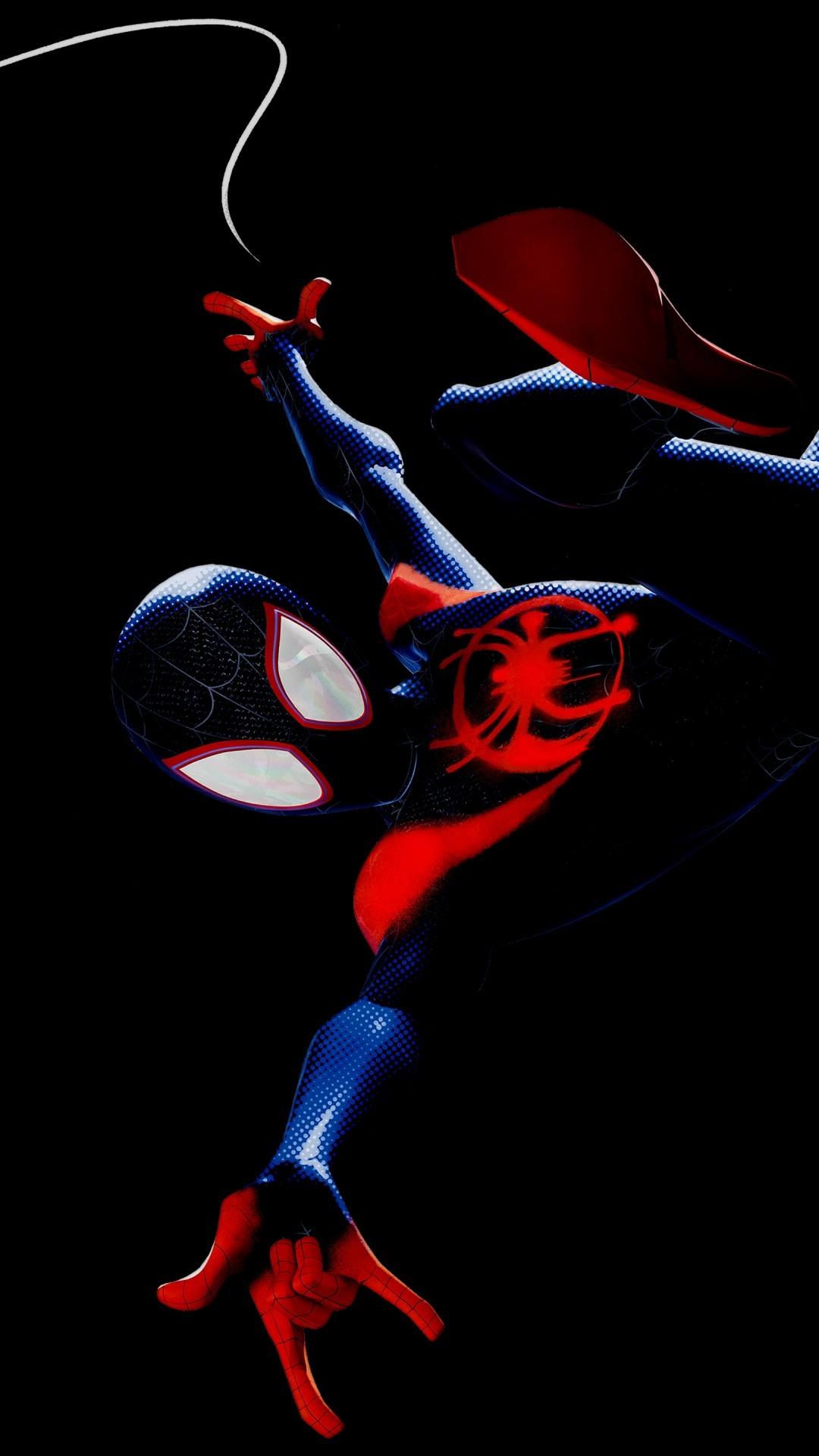 Download 1080x1920 Spider Man: Into The Spider Verse, Miles
