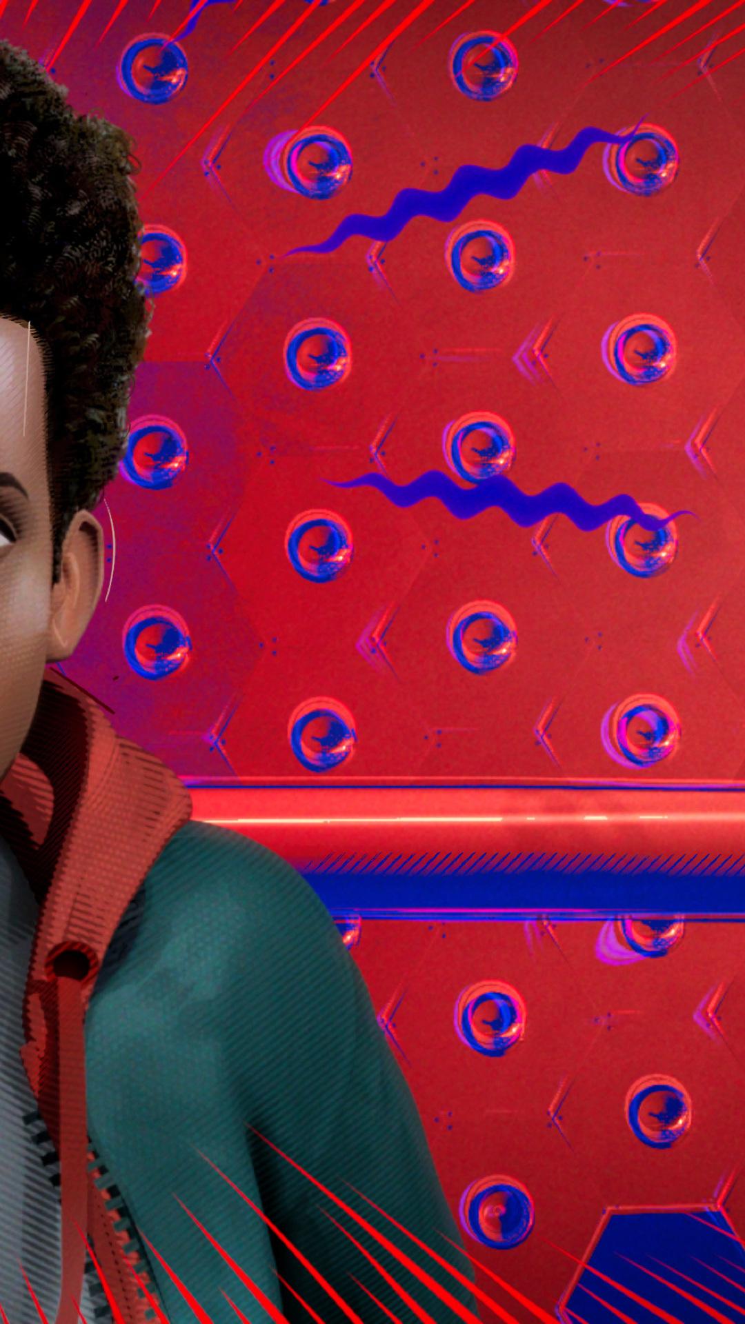 Miles Morales In Spider Man Into The Spider Verse iPhone