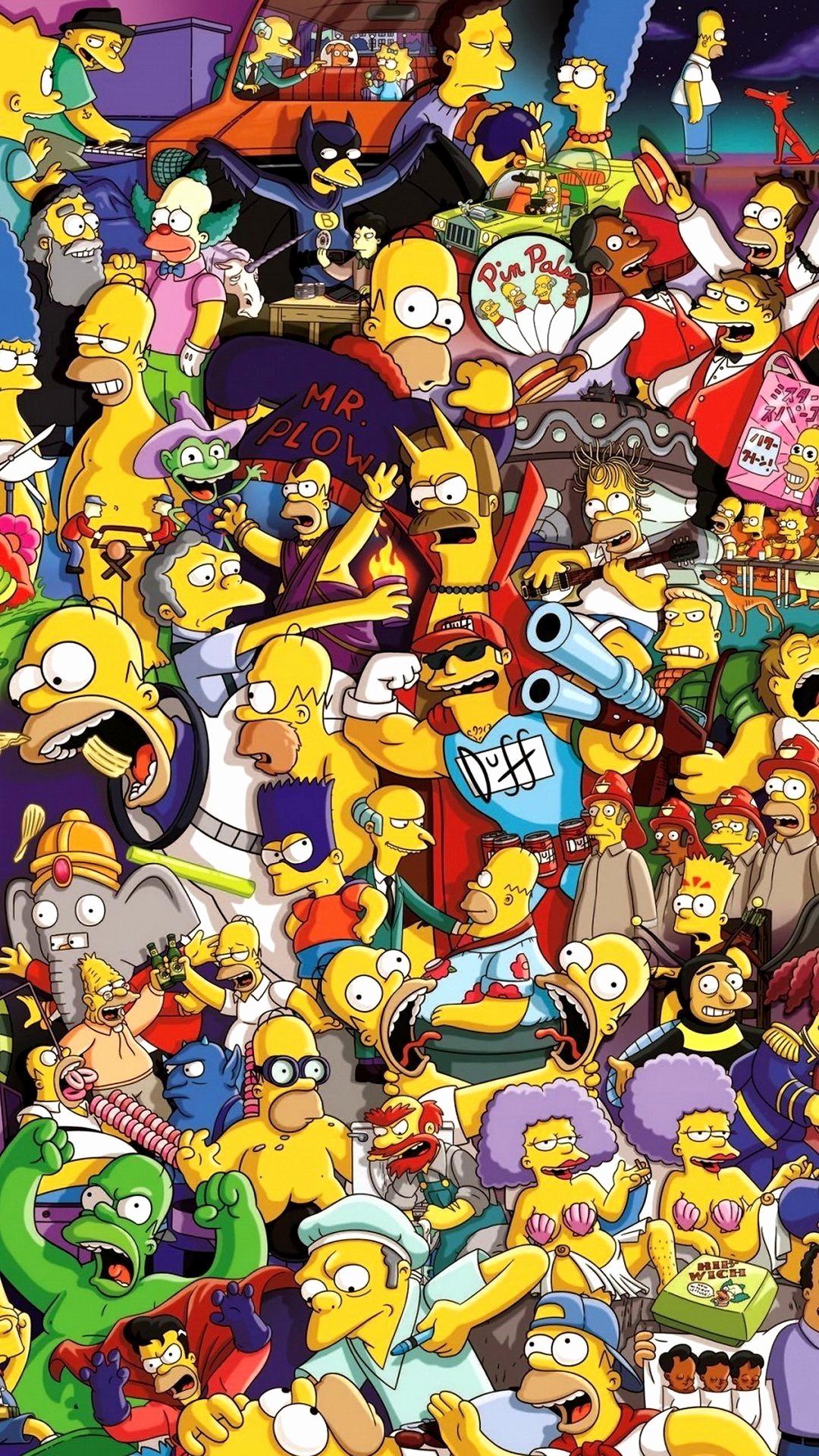 Fresh Simpsons iPhone Wallpaper This Month