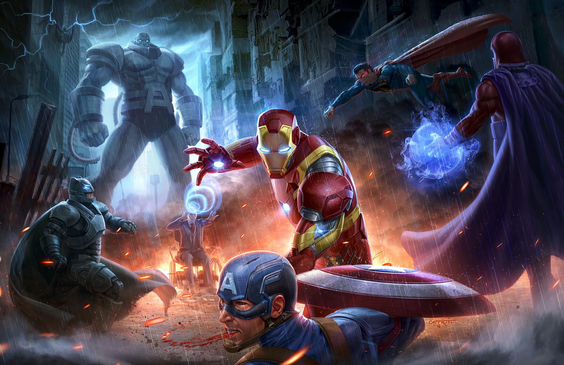 Marvel Avengers Vs Dc Justice League 1600x1200