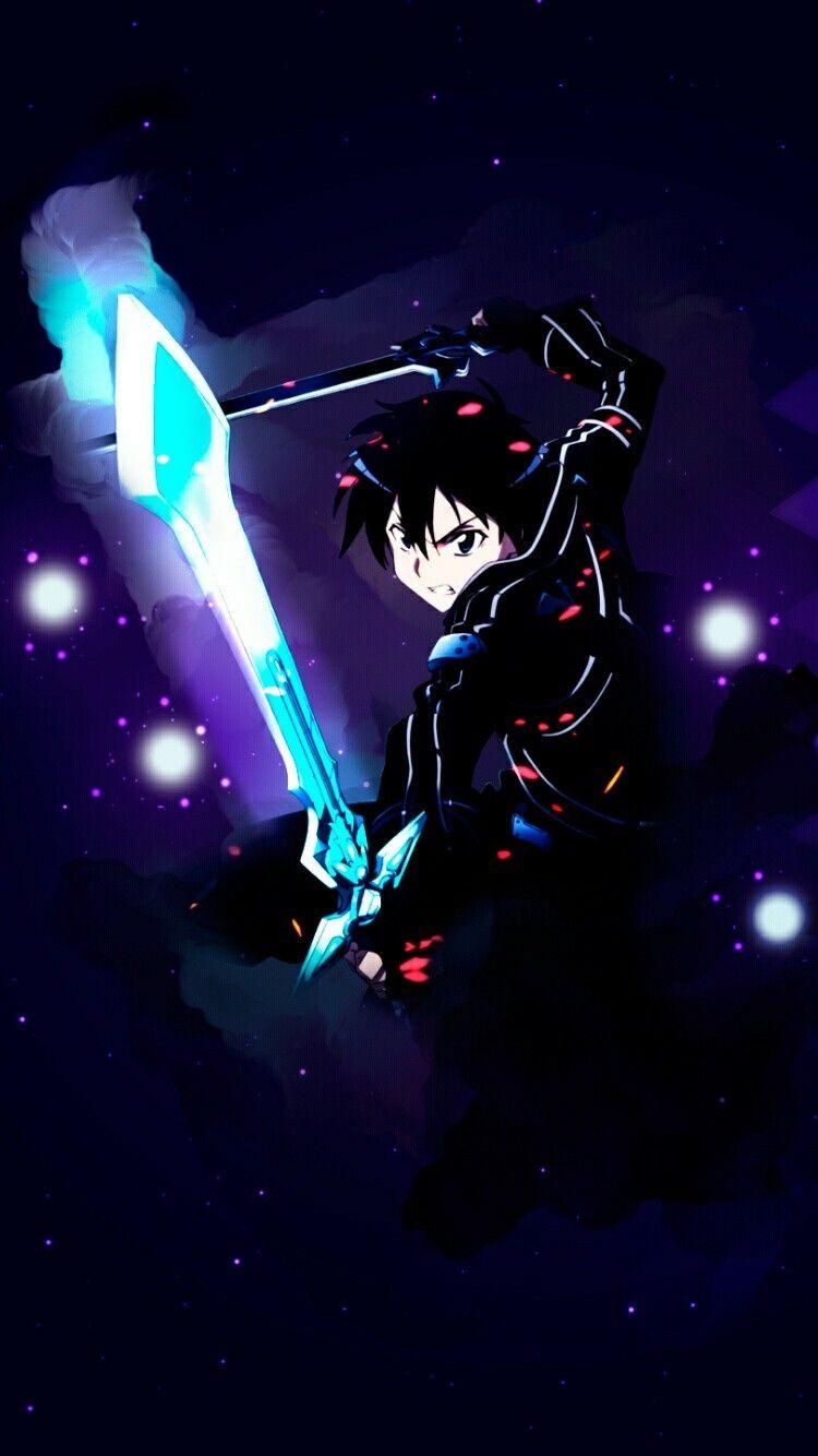 Knight. Kirito sword, Anime art, Art