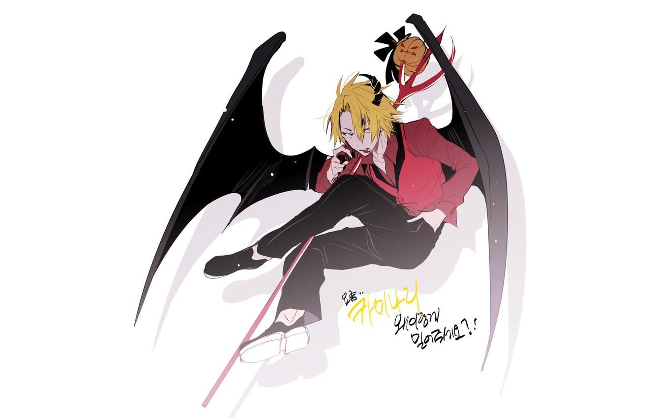 Wallpaper anime, guy, Halloween, Boku no Hero Academy