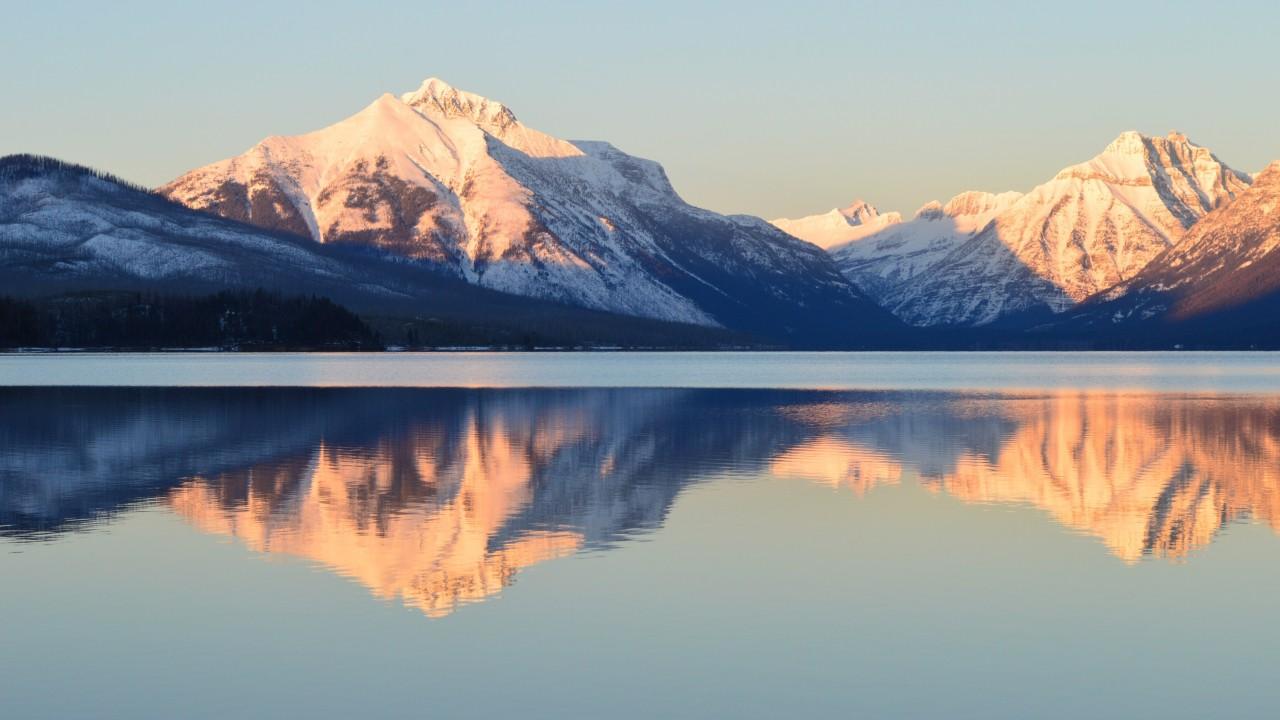 Wallpaper Lake McDonald, Glacier National Park, HD, Nature