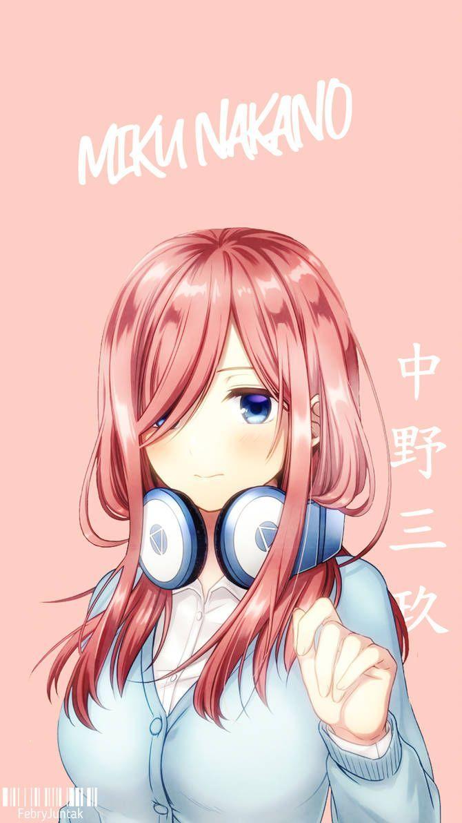 Download Anime Character Miku Nakano  Wallpaperscom