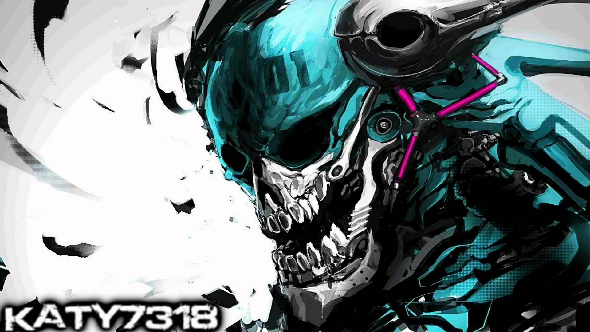 Dubstep Gas Mask Wallpaper