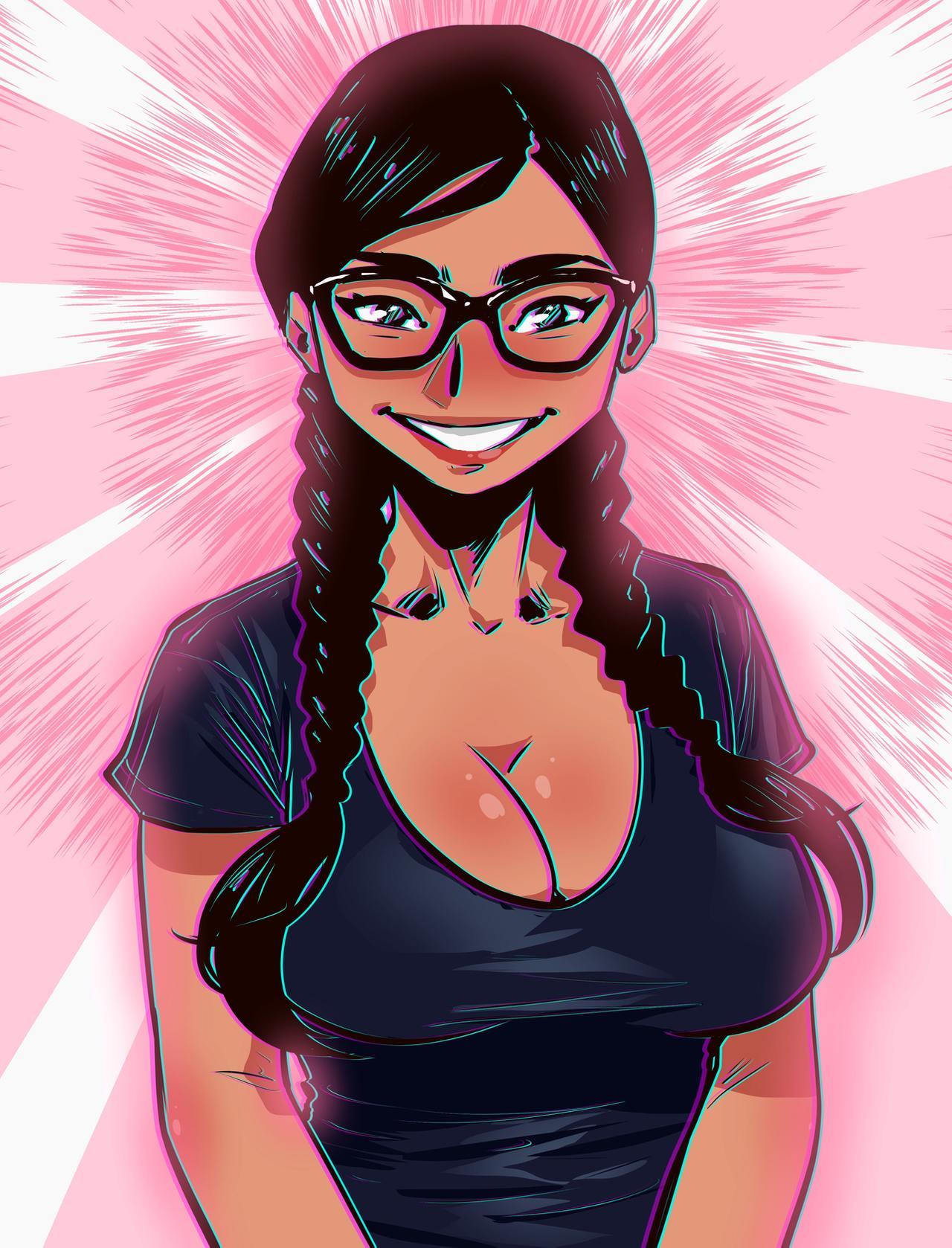 Mia khalifa anime