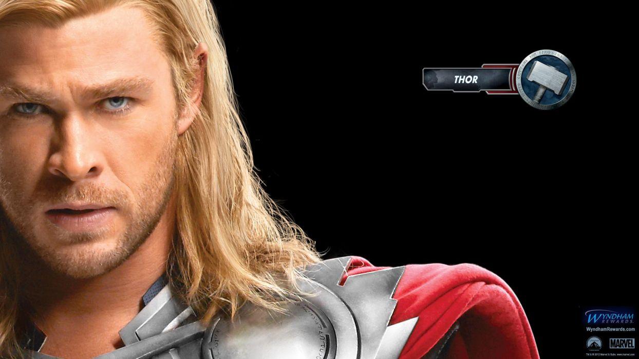 Thor movie posters Chris Hemsworth faces The Avengers movie