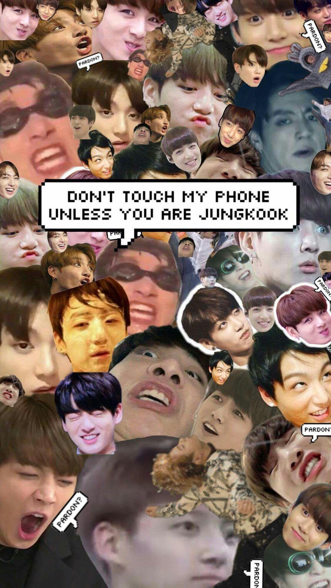 Lol i edited most of jungkook's meme face