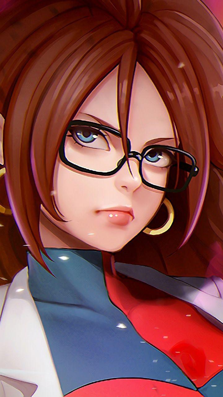 Hot, Dragon ball fighterz, Android glasses, 720x1280