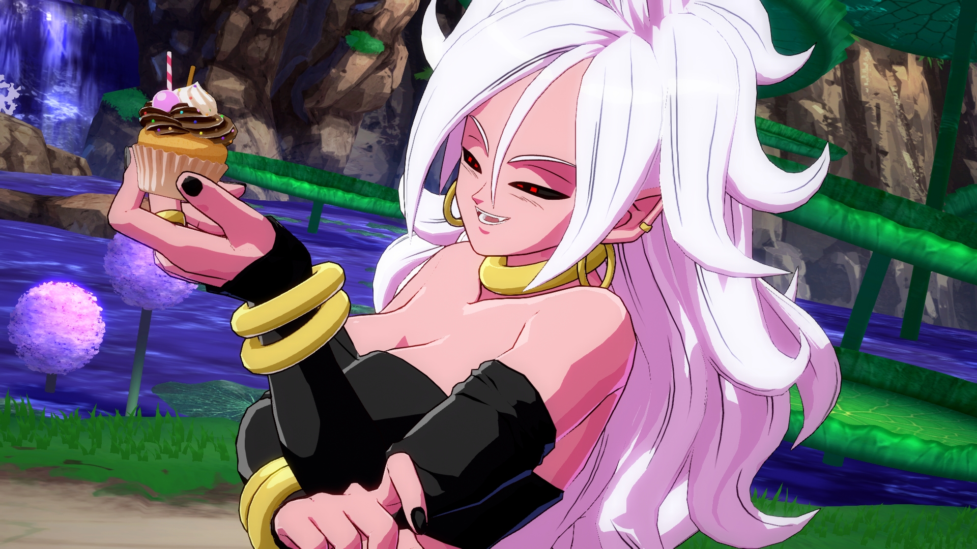Majin Buu Android 18 Goku Ball Z Android 17 android 21 face computer  Wallpaper head png  PNGWing