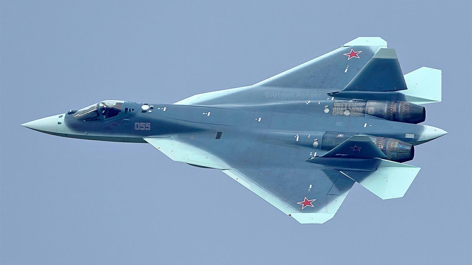 Russia's New Sukhoi Su 57 Stealth Fighter Jet Crashes During