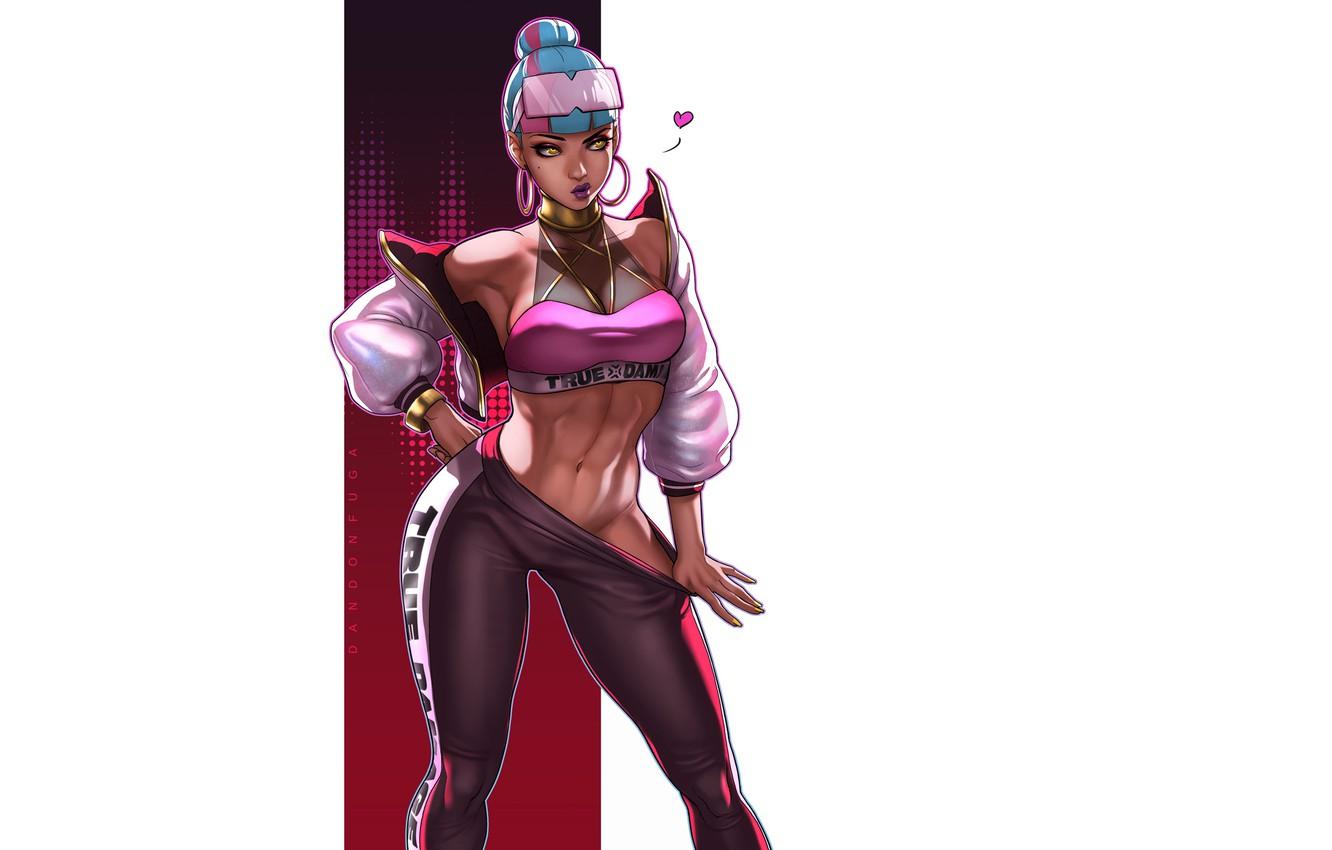 Wallpaper girl, League of Legends, by dandonfuga, True