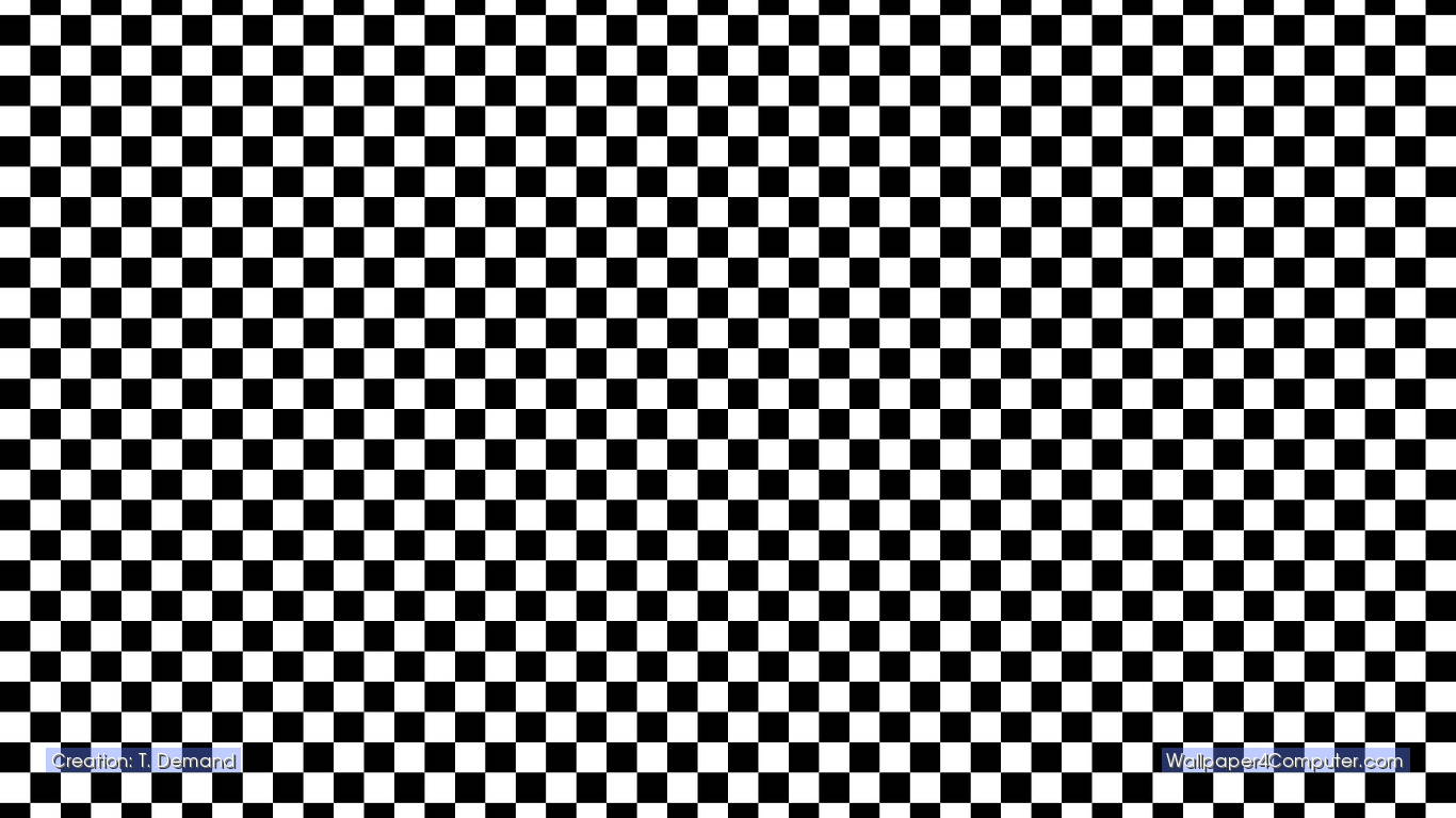 Black And White Checkered Wallpaper