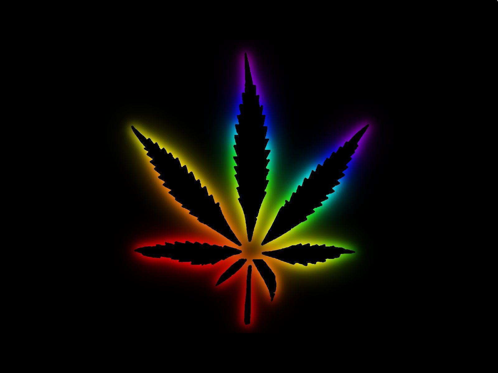Neon Weed Wallpaper Free Neon Weed Background