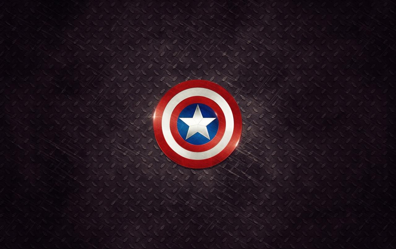 Captain America Logo wallpaper. Captain America Logo stock