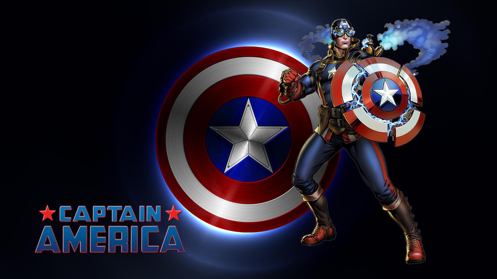 Marvel Captain America Avengers Alliance 2 Desktop Background