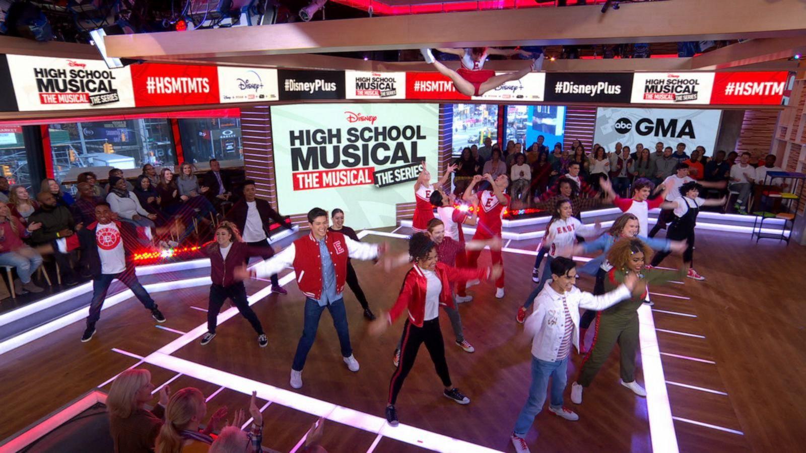 The cast of 'High School Musical: The Musical: The Series